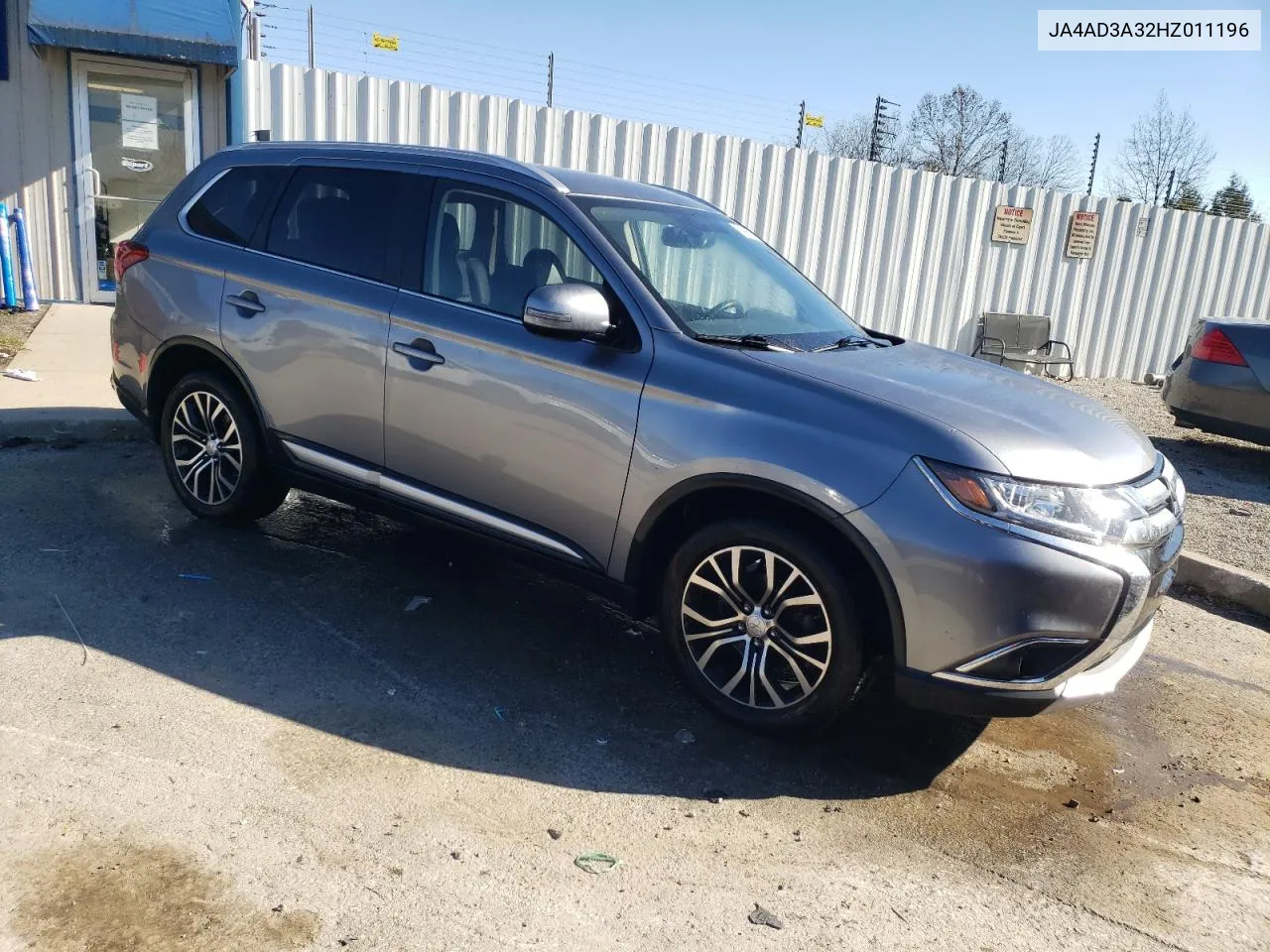 2017 Mitsubishi Outlander Se VIN: JA4AD3A32HZ011196 Lot: 79474354