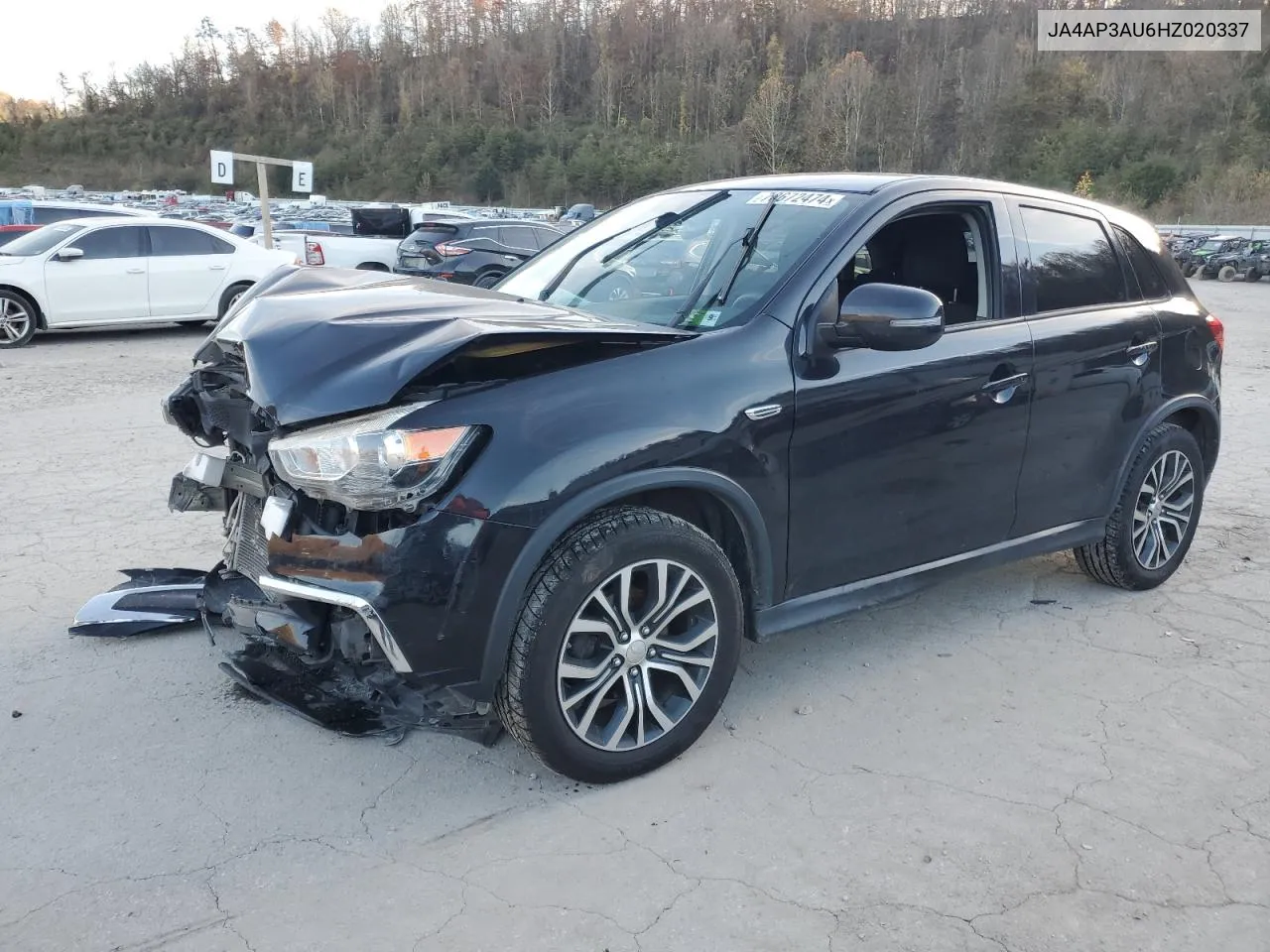 2017 Mitsubishi Outlander Sport Es VIN: JA4AP3AU6HZ020337 Lot: 79672474