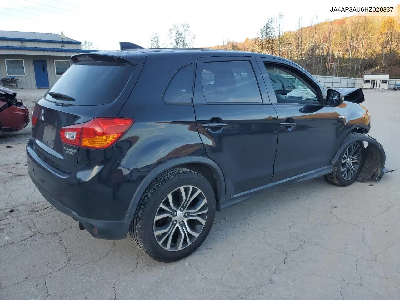 2017 Mitsubishi Outlander Sport Es VIN: JA4AP3AU6HZ020337 Lot: 79672474