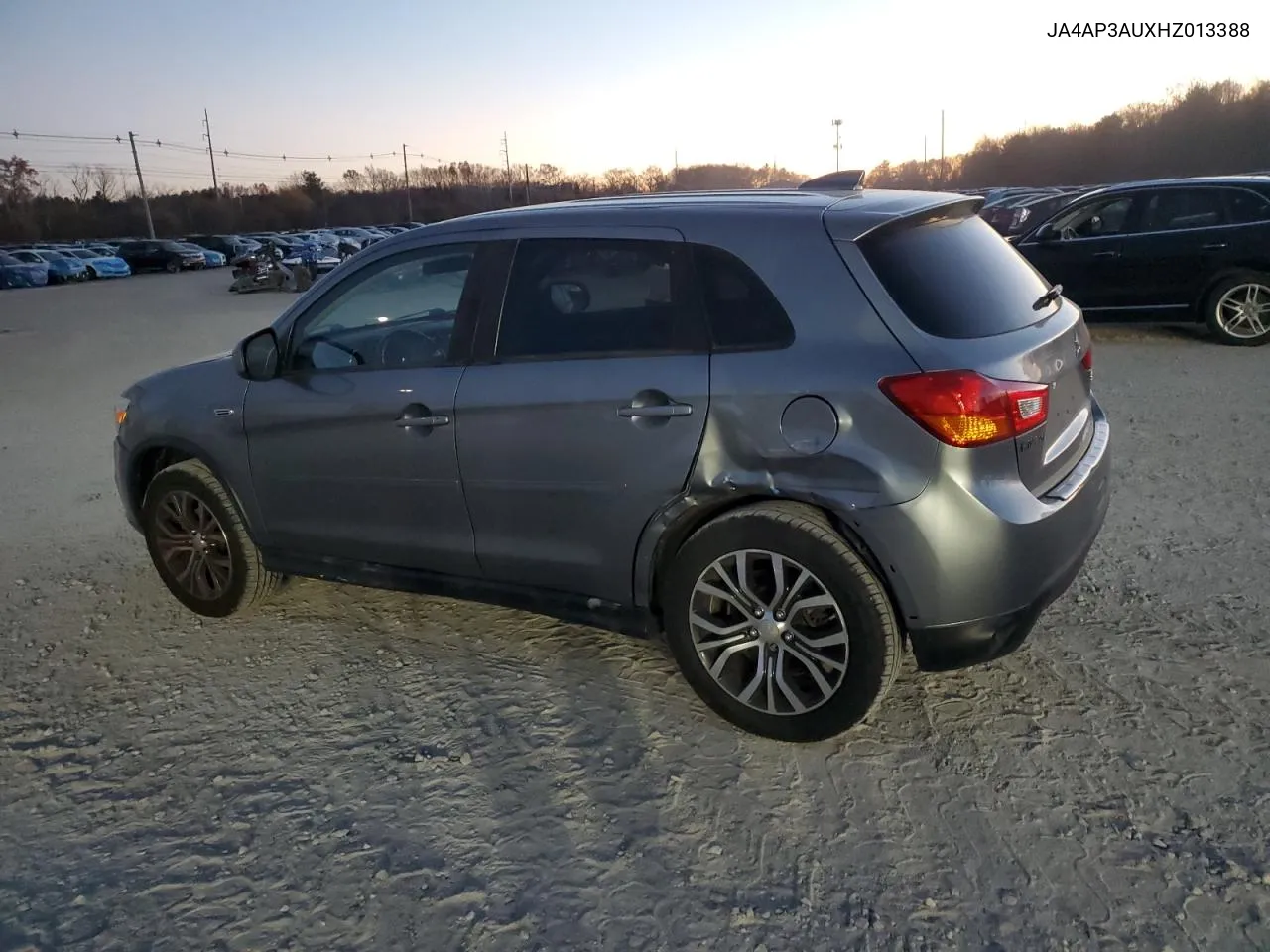 2017 Mitsubishi Outlander Sport Es VIN: JA4AP3AUXHZ013388 Lot: 80310724