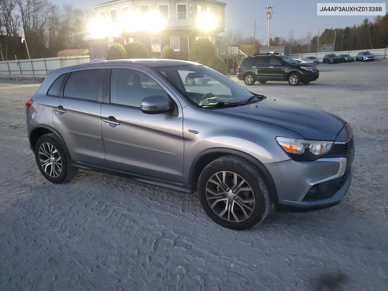 2017 Mitsubishi Outlander Sport Es VIN: JA4AP3AUXHZ013388 Lot: 80310724