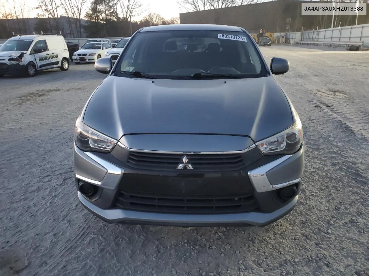 2017 Mitsubishi Outlander Sport Es VIN: JA4AP3AUXHZ013388 Lot: 80310724