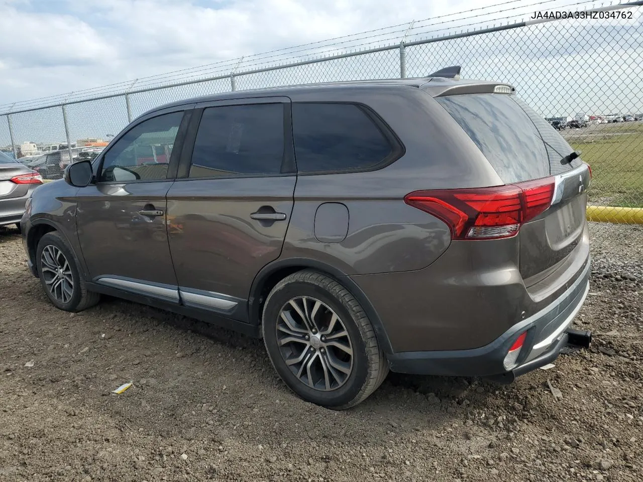 2017 Mitsubishi Outlander Se VIN: JA4AD3A33HZ034762 Lot: 80395574