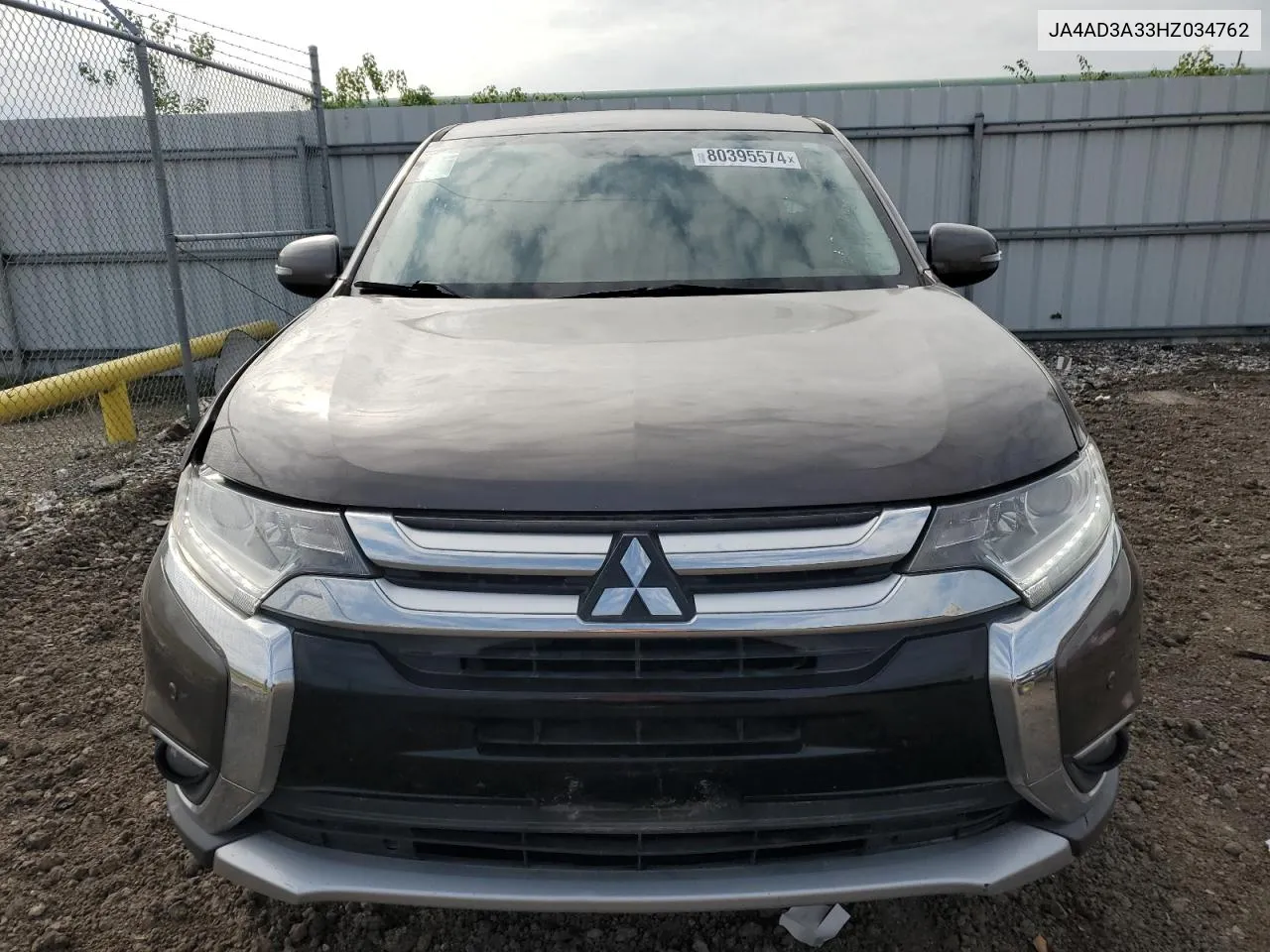 2017 Mitsubishi Outlander Se VIN: JA4AD3A33HZ034762 Lot: 80395574