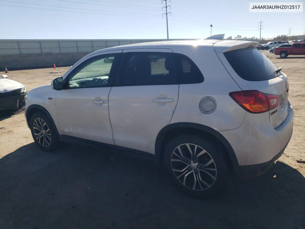 2017 Mitsubishi Outlander Sport Es VIN: JA4AR3AU9HZ012517 Lot: 80501584