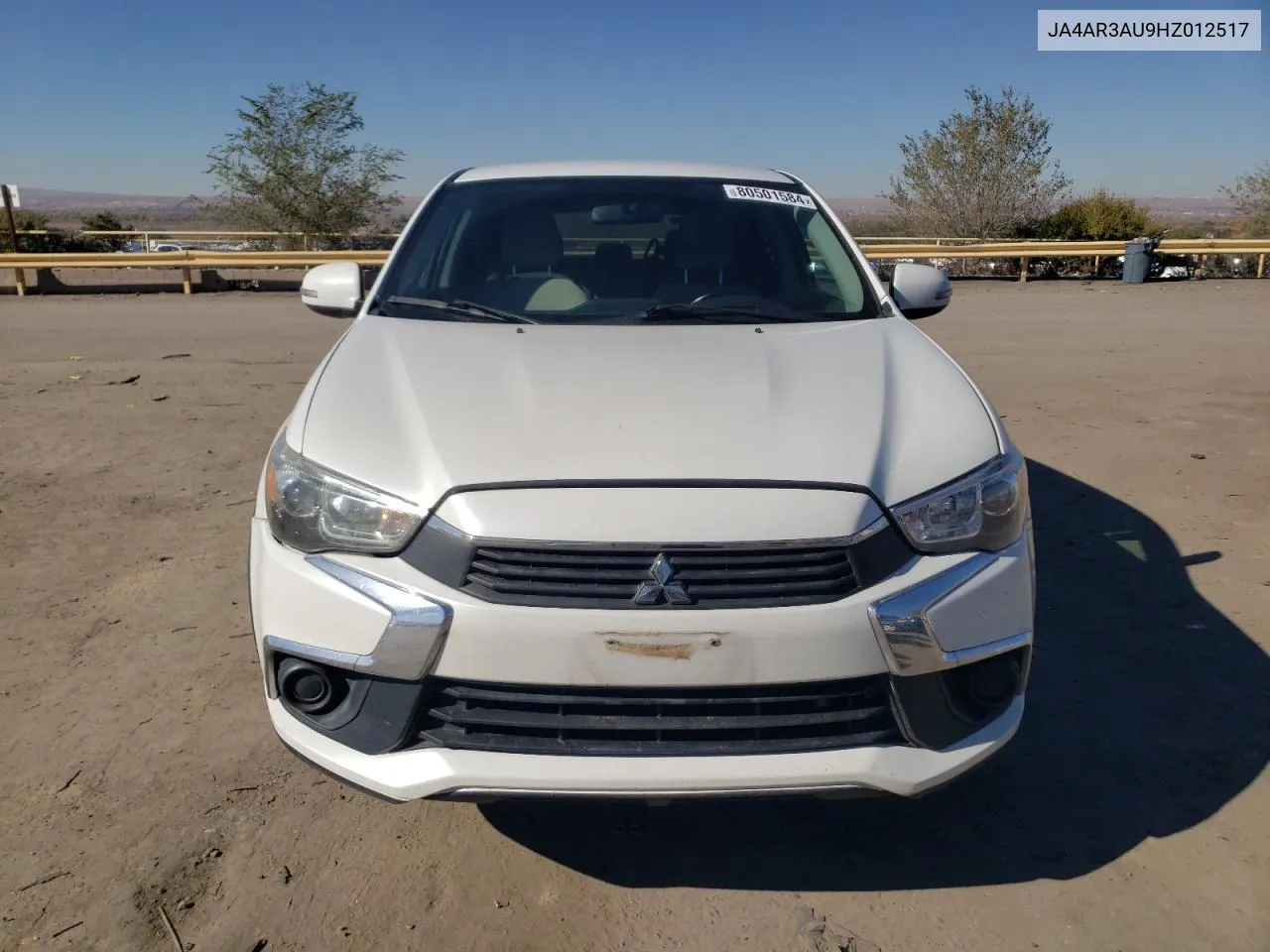 2017 Mitsubishi Outlander Sport Es VIN: JA4AR3AU9HZ012517 Lot: 80501584