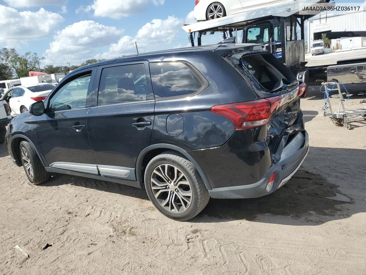 2017 Mitsubishi Outlander Se VIN: JA4AD3A36HZ036117 Lot: 80545304