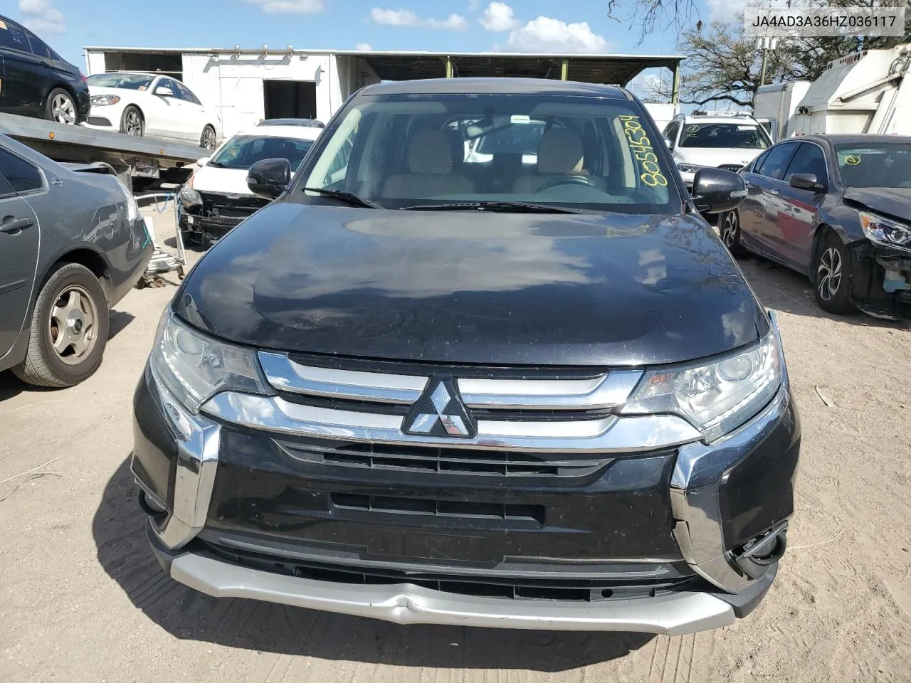 2017 Mitsubishi Outlander Se VIN: JA4AD3A36HZ036117 Lot: 80545304