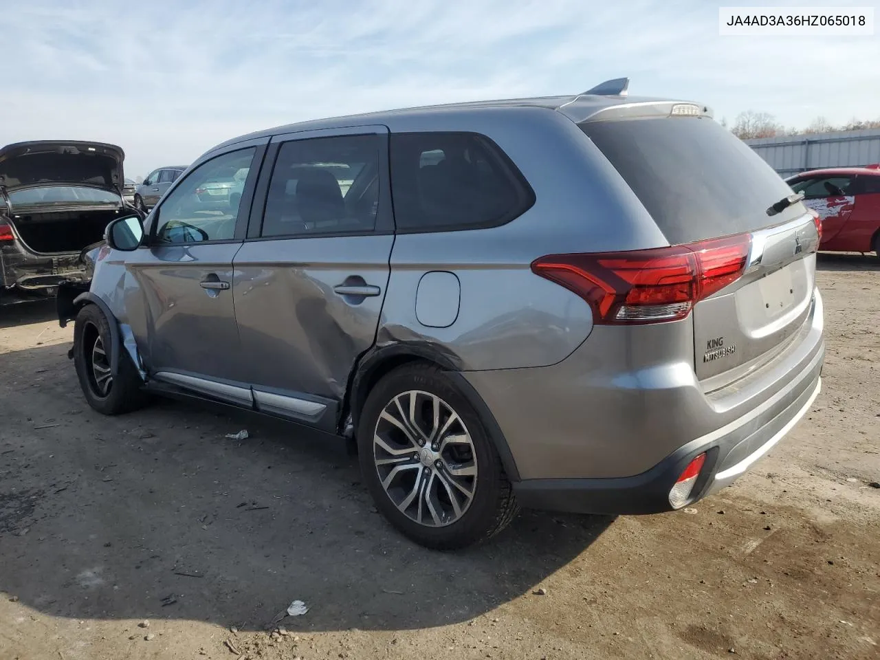 2017 Mitsubishi Outlander Se VIN: JA4AD3A36HZ065018 Lot: 80697444