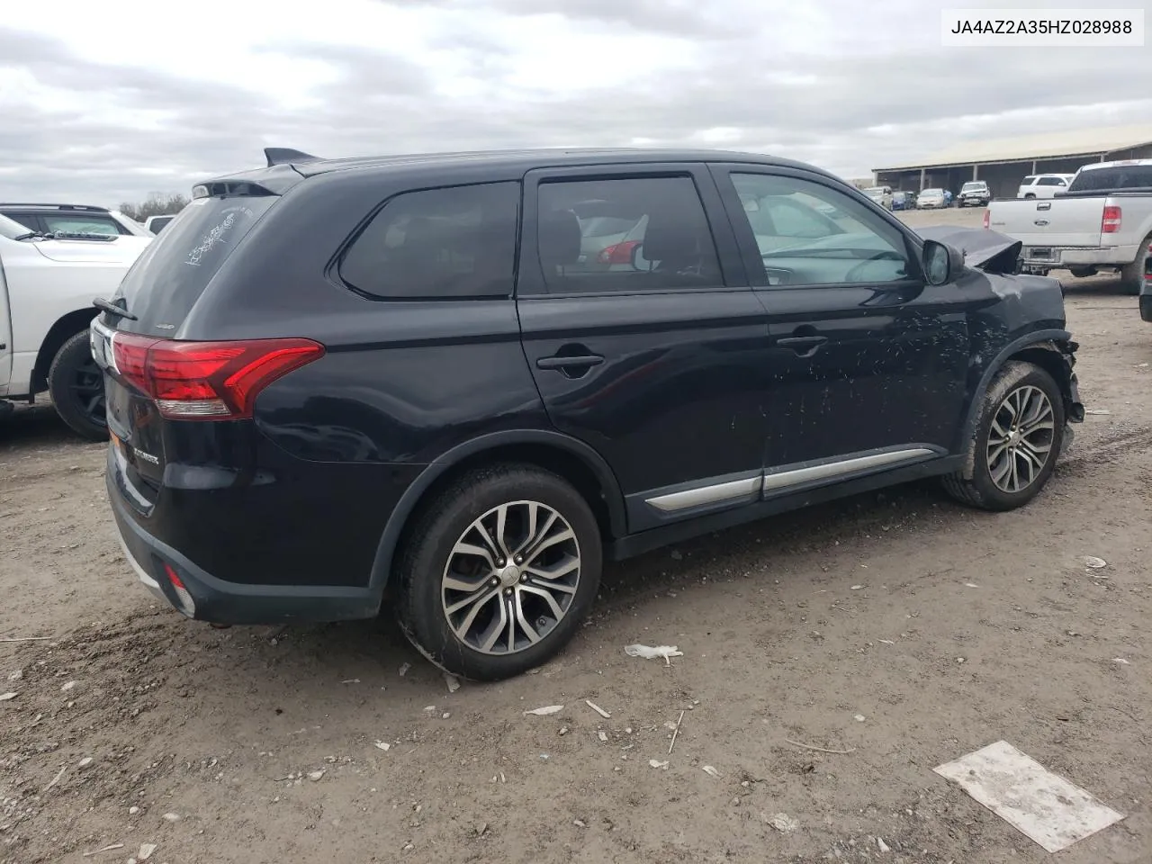 2017 Mitsubishi Outlander Es VIN: JA4AZ2A35HZ028988 Lot: 81033814