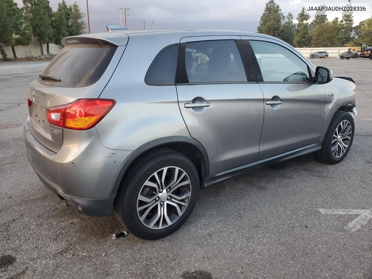 2017 Mitsubishi Outlander Sport Es VIN: JA4AP3AU0HZ028336 Lot: 81378304