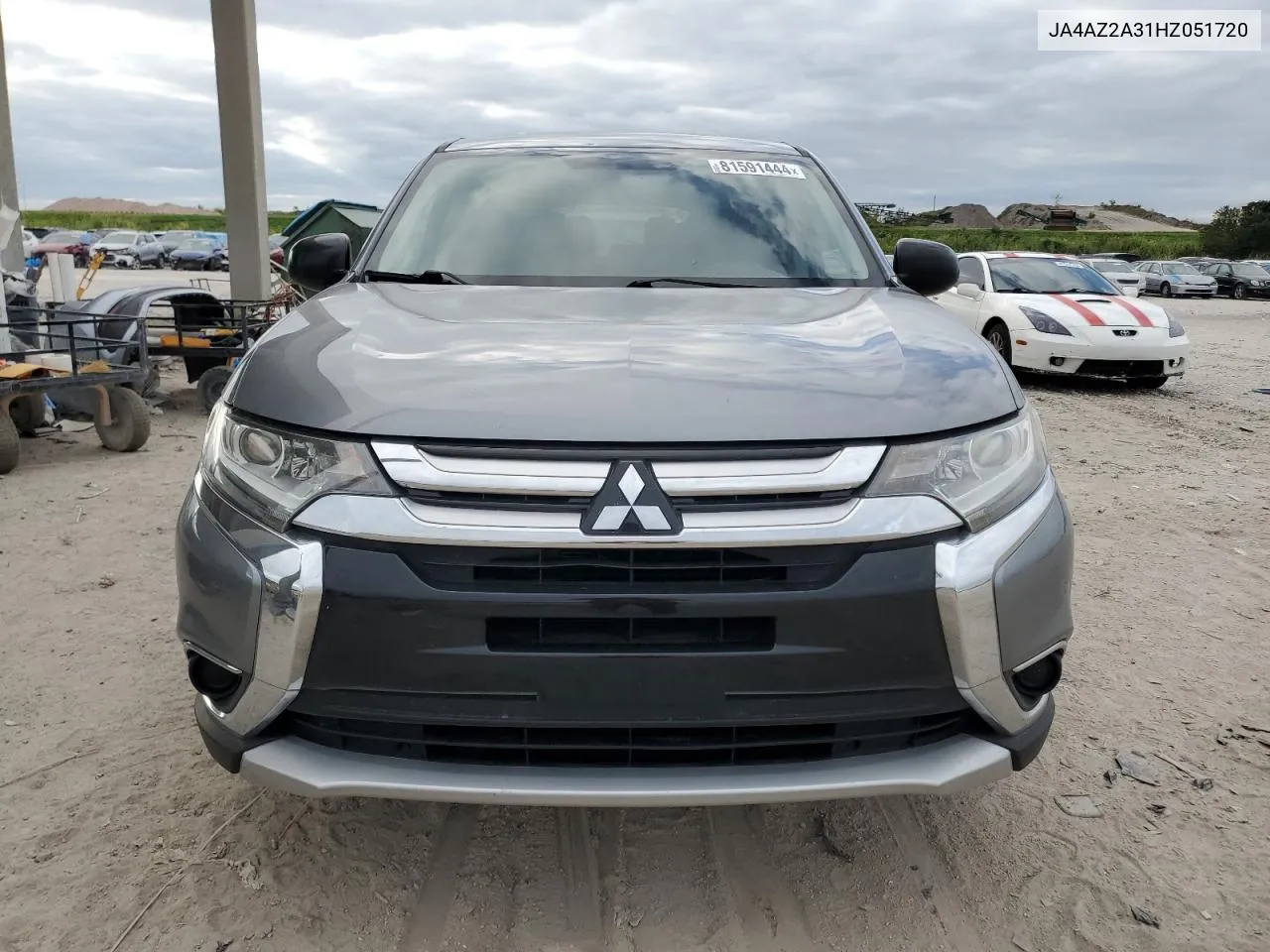 2017 Mitsubishi Outlander Es VIN: JA4AZ2A31HZ051720 Lot: 81591444