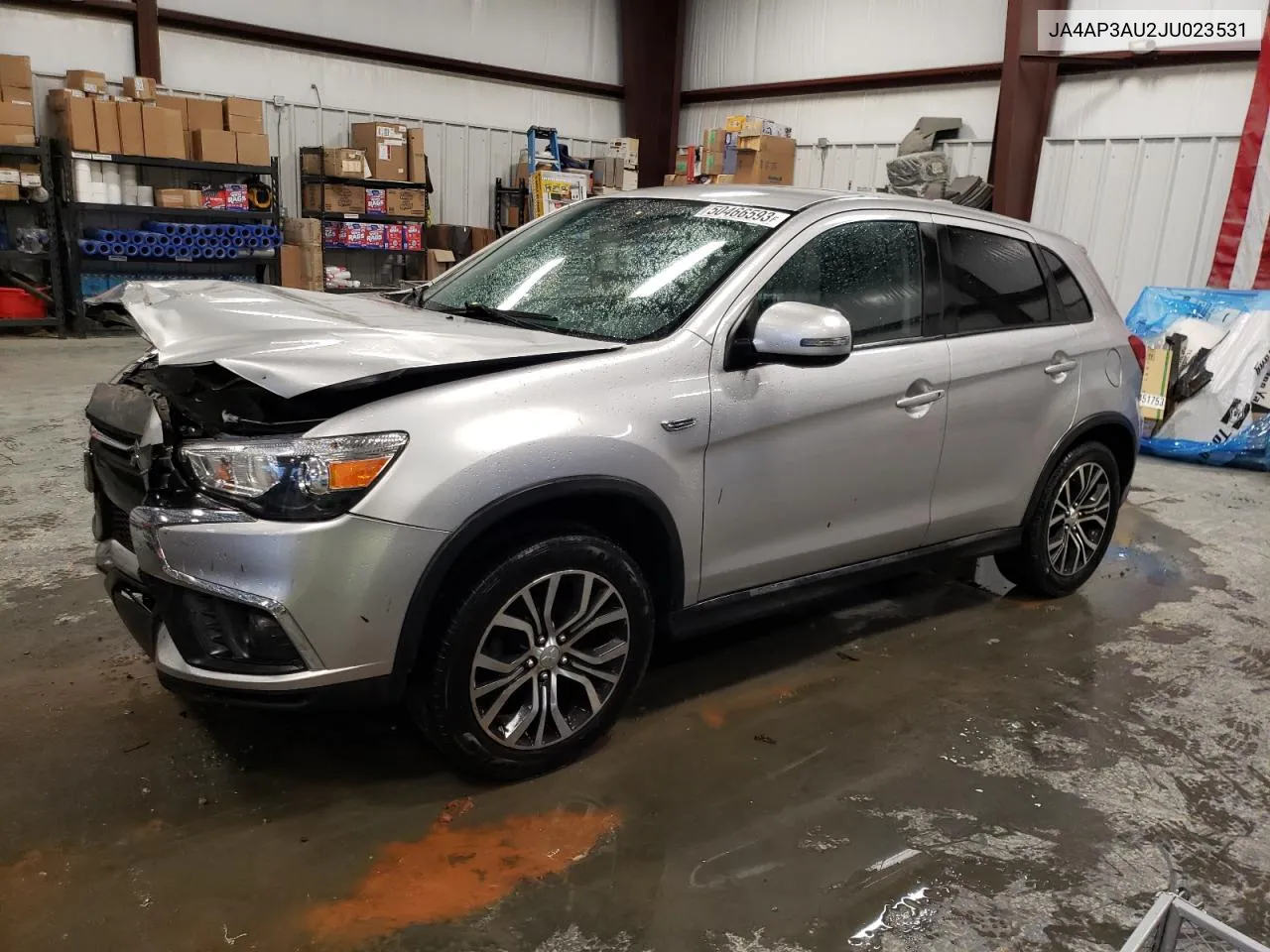 2018 Mitsubishi Outlander Sport Es VIN: JA4AP3AU2JU023531 Lot: 50466593