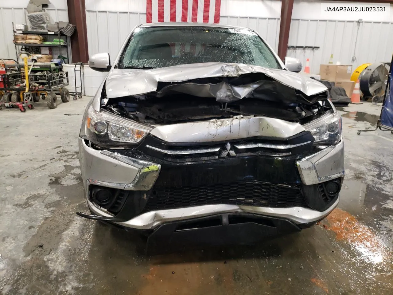 2018 Mitsubishi Outlander Sport Es VIN: JA4AP3AU2JU023531 Lot: 50466593