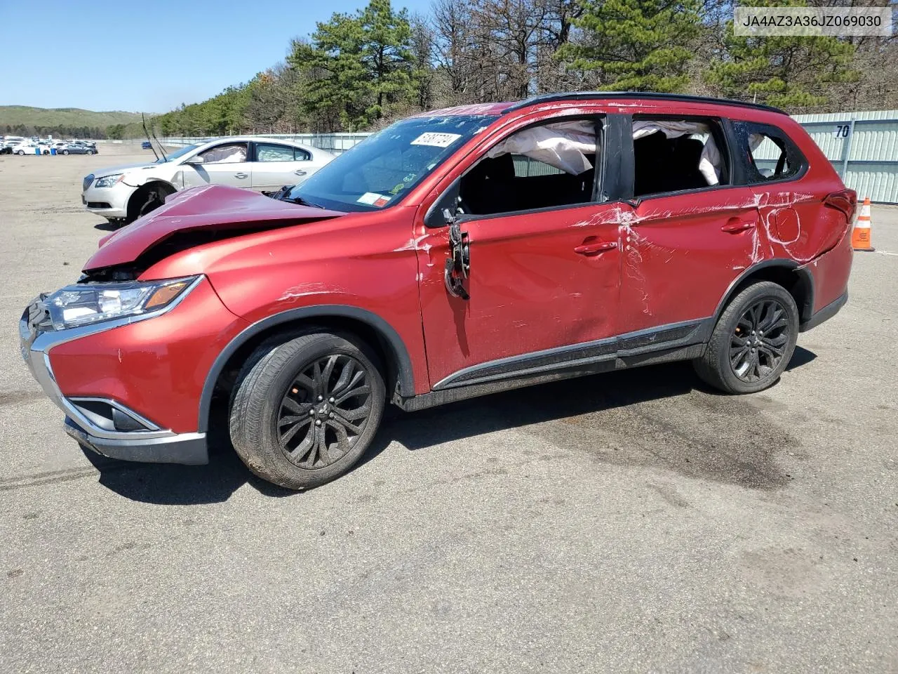 2018 Mitsubishi Outlander Se VIN: JA4AZ3A36JZ069030 Lot: 51387724