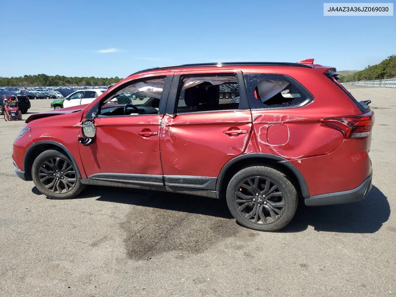 2018 Mitsubishi Outlander Se VIN: JA4AZ3A36JZ069030 Lot: 51387724