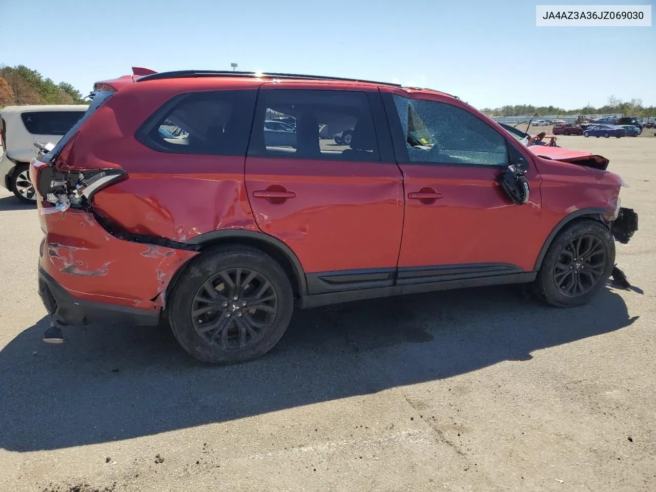 2018 Mitsubishi Outlander Se VIN: JA4AZ3A36JZ069030 Lot: 51387724