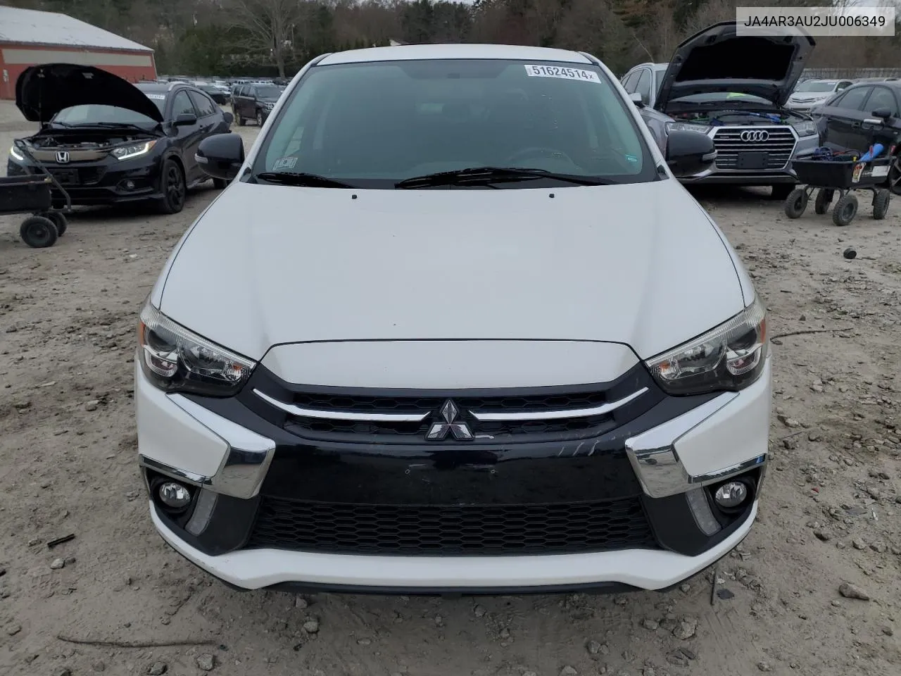 2018 Mitsubishi Outlander Sport Es VIN: JA4AR3AU2JU006349 Lot: 51624514