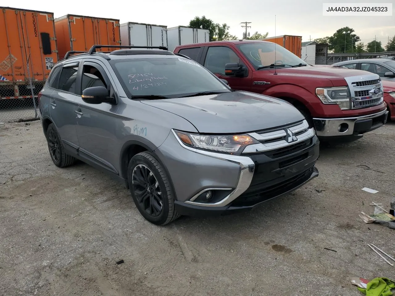 2018 Mitsubishi Outlander Se VIN: JA4AD3A32JZ045323 Lot: 52991924