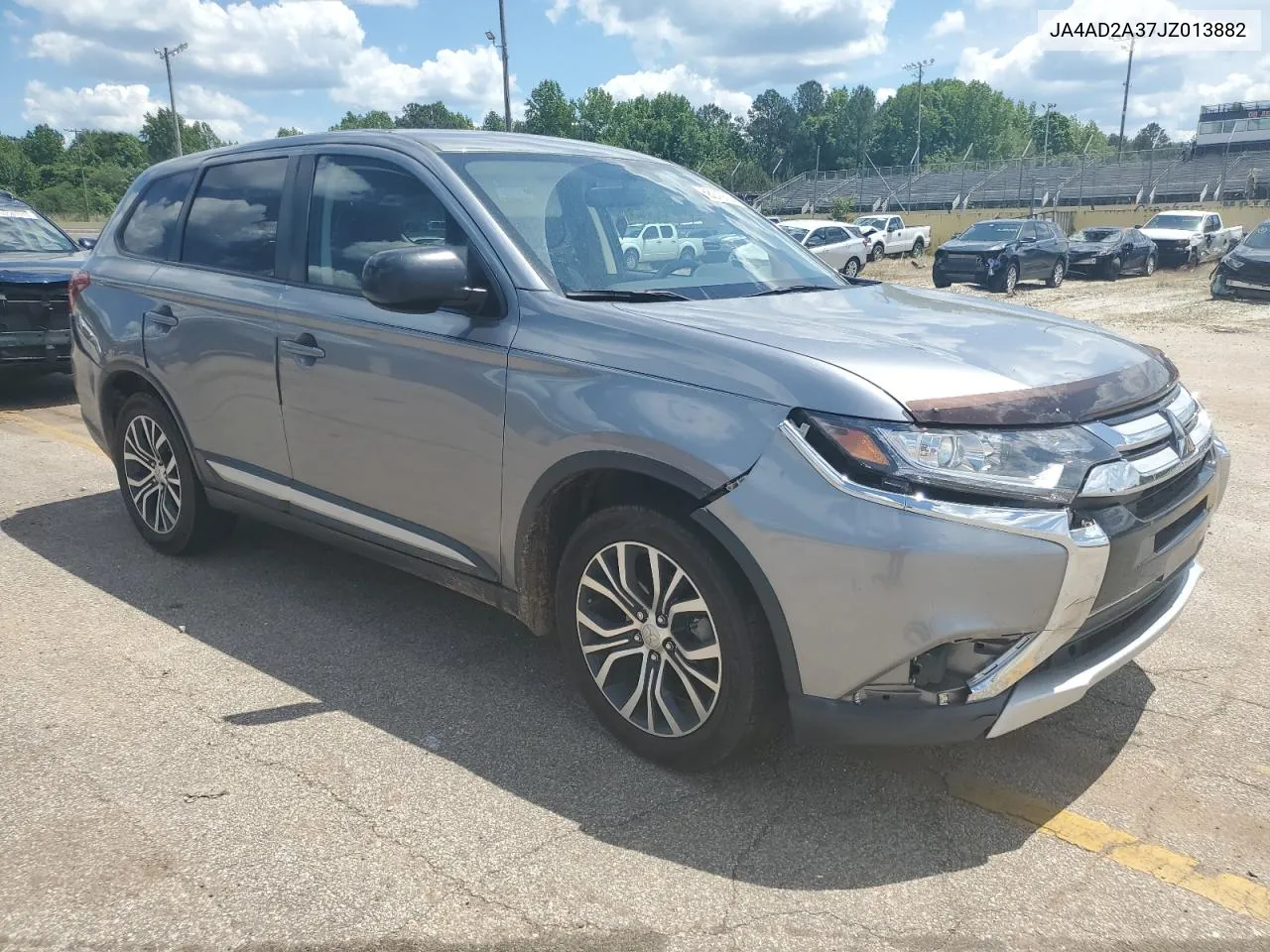 2018 Mitsubishi Outlander Es VIN: JA4AD2A37JZ013882 Lot: 53242684