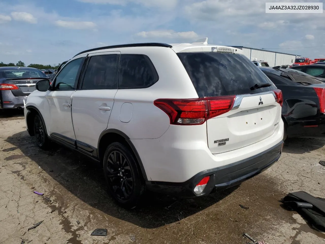 2018 Mitsubishi Outlander Se VIN: JA4AZ3A32JZ028930 Lot: 55317714