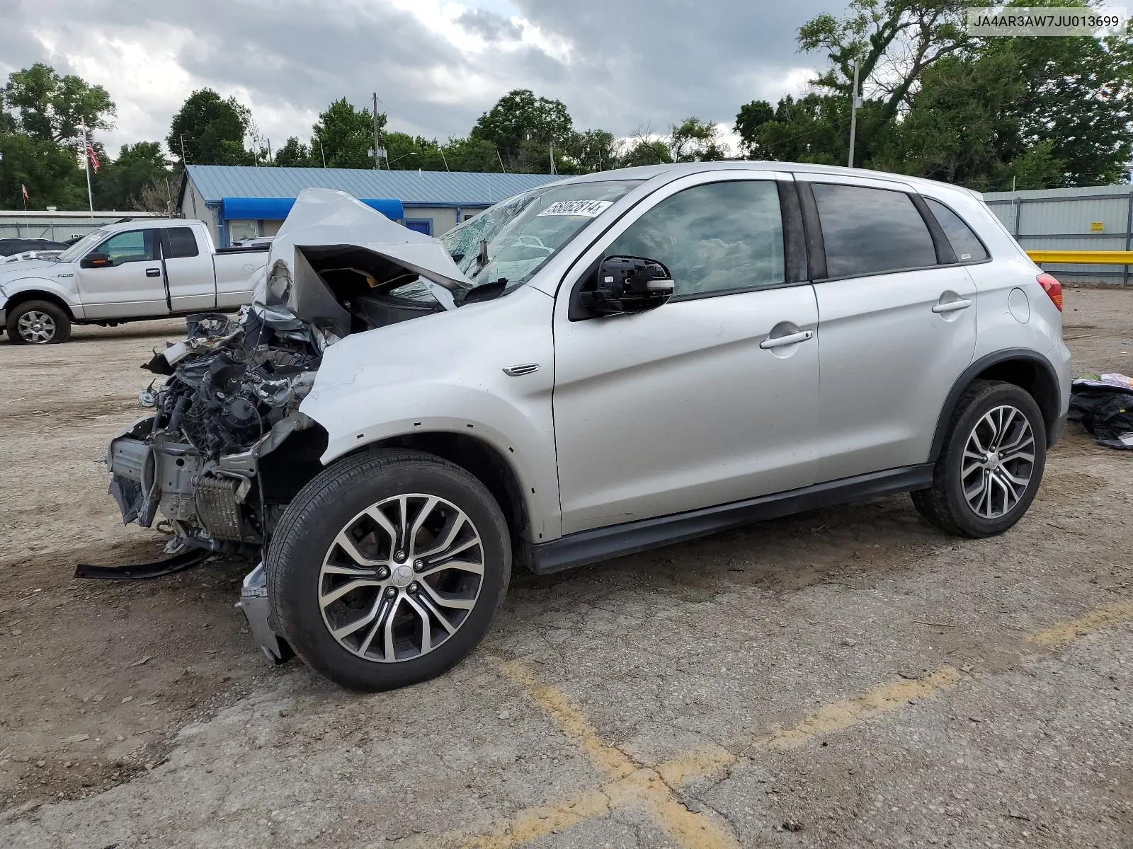 2018 Mitsubishi Outlander Sport Es VIN: JA4AR3AW7JU013699 Lot: 56062814