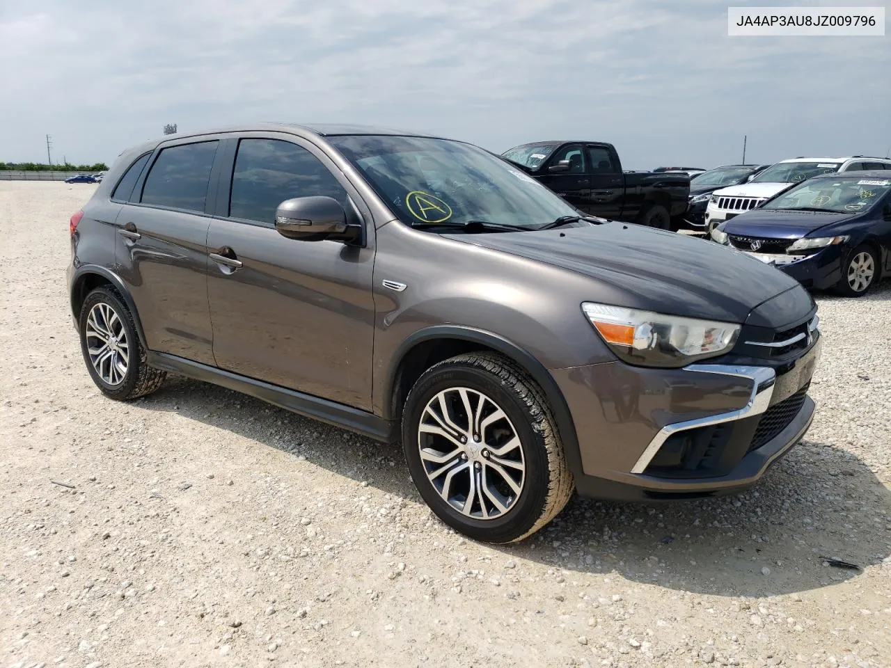 2018 Mitsubishi Outlander Sport Es VIN: JA4AP3AU8JZ009796 Lot: 56831664