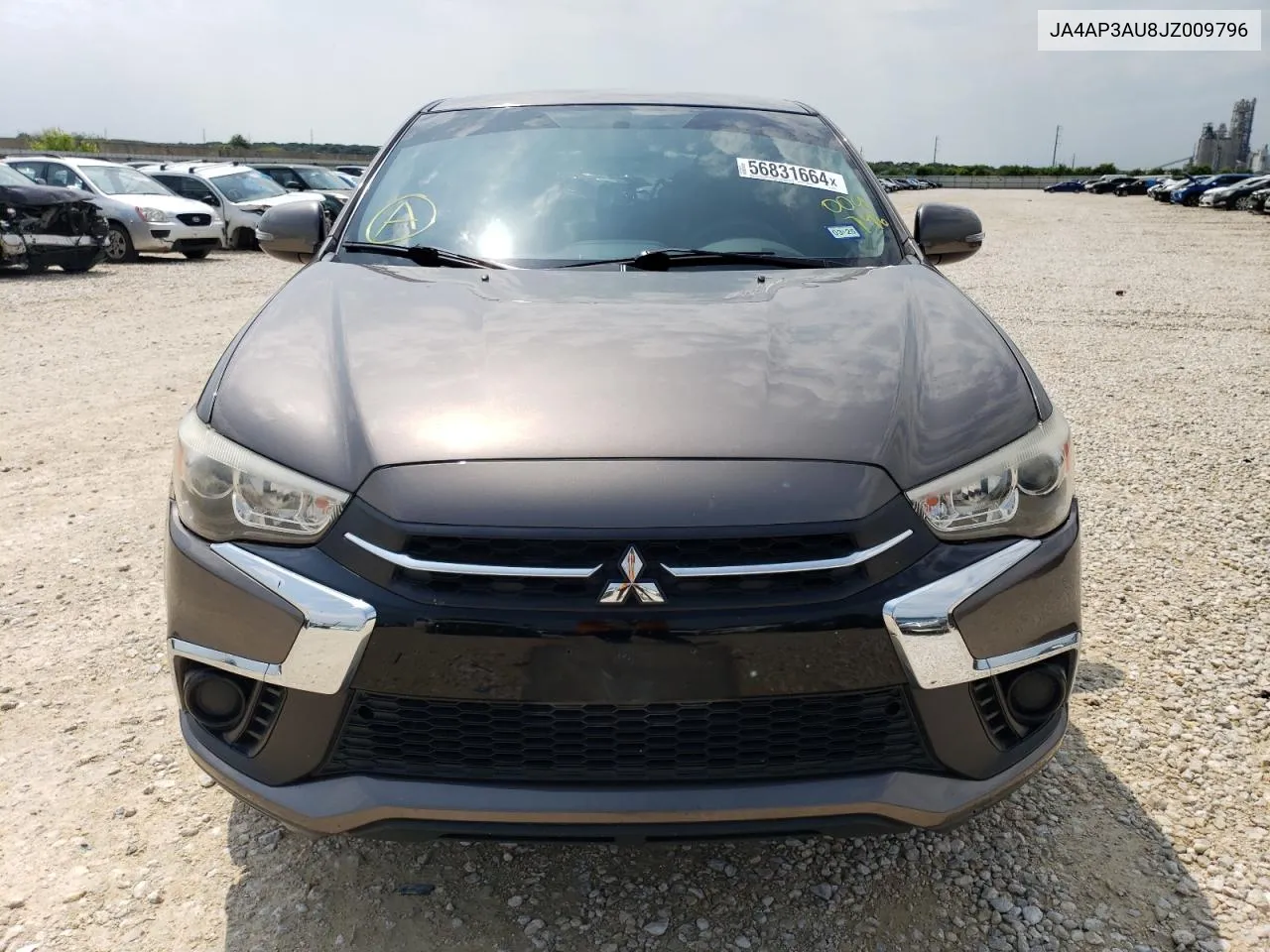 2018 Mitsubishi Outlander Sport Es VIN: JA4AP3AU8JZ009796 Lot: 56831664