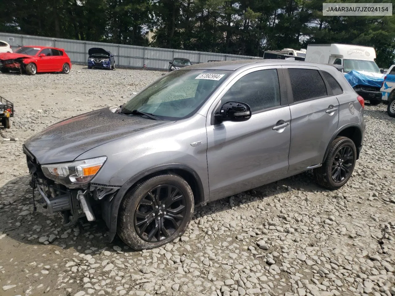 2018 Mitsubishi Outlander Sport Es VIN: JA4AR3AU7JZ024154 Lot: 57392994