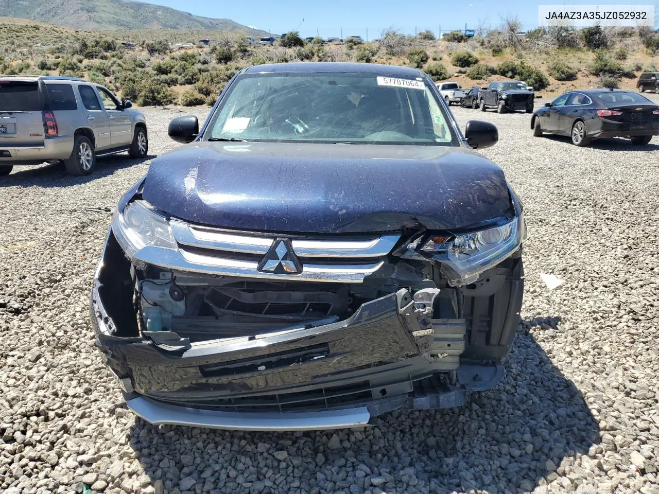 2018 Mitsubishi Outlander Se VIN: JA4AZ3A35JZ052932 Lot: 57707064