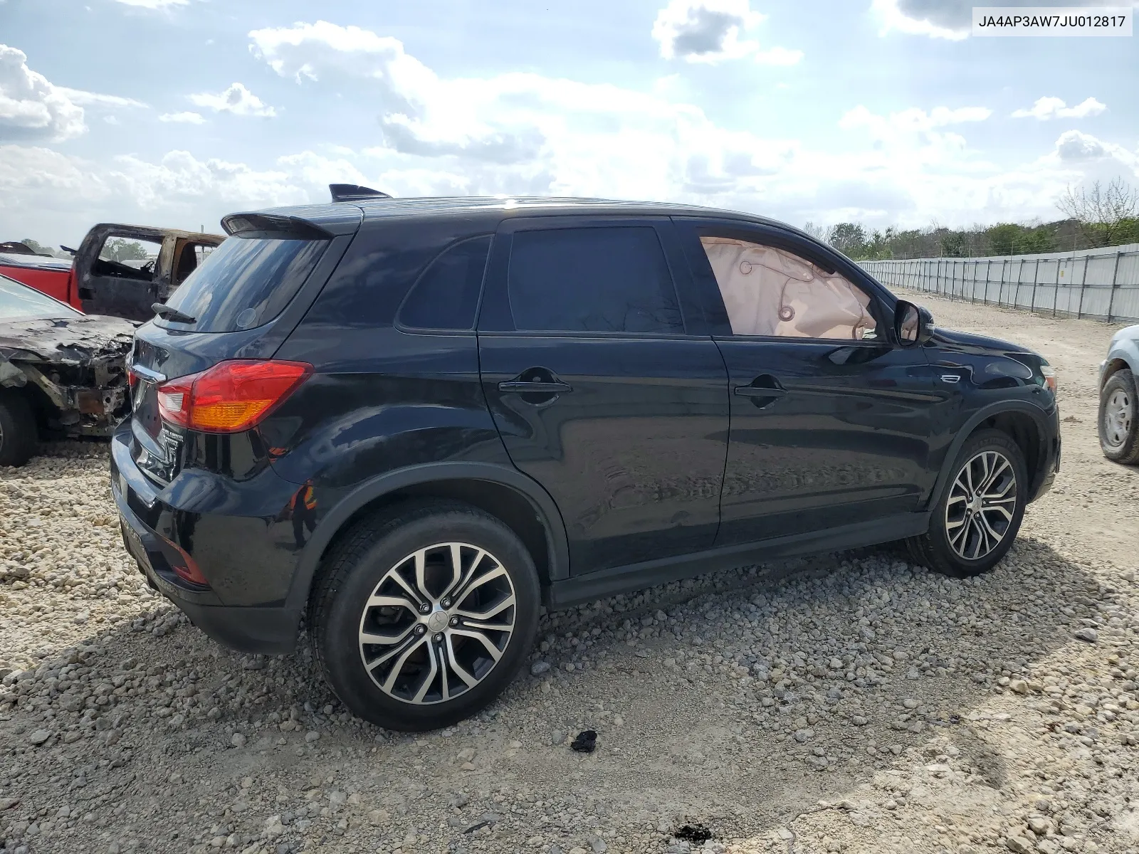 2018 Mitsubishi Outlander Sport Es VIN: JA4AP3AW7JU012817 Lot: 58175664