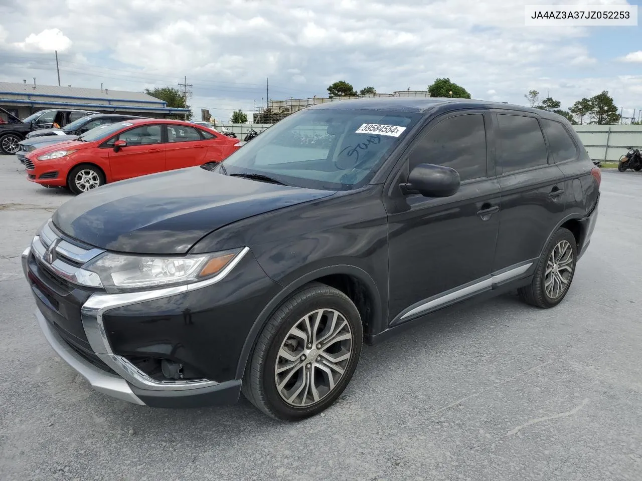 2018 Mitsubishi Outlander Se VIN: JA4AZ3A37JZ052253 Lot: 59584554