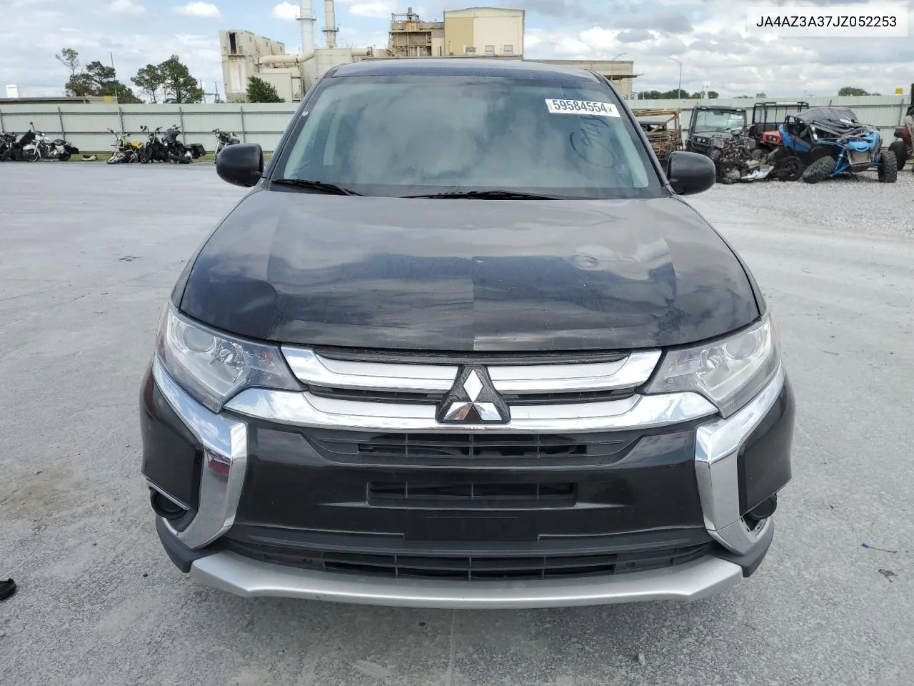 2018 Mitsubishi Outlander Se VIN: JA4AZ3A37JZ052253 Lot: 59584554