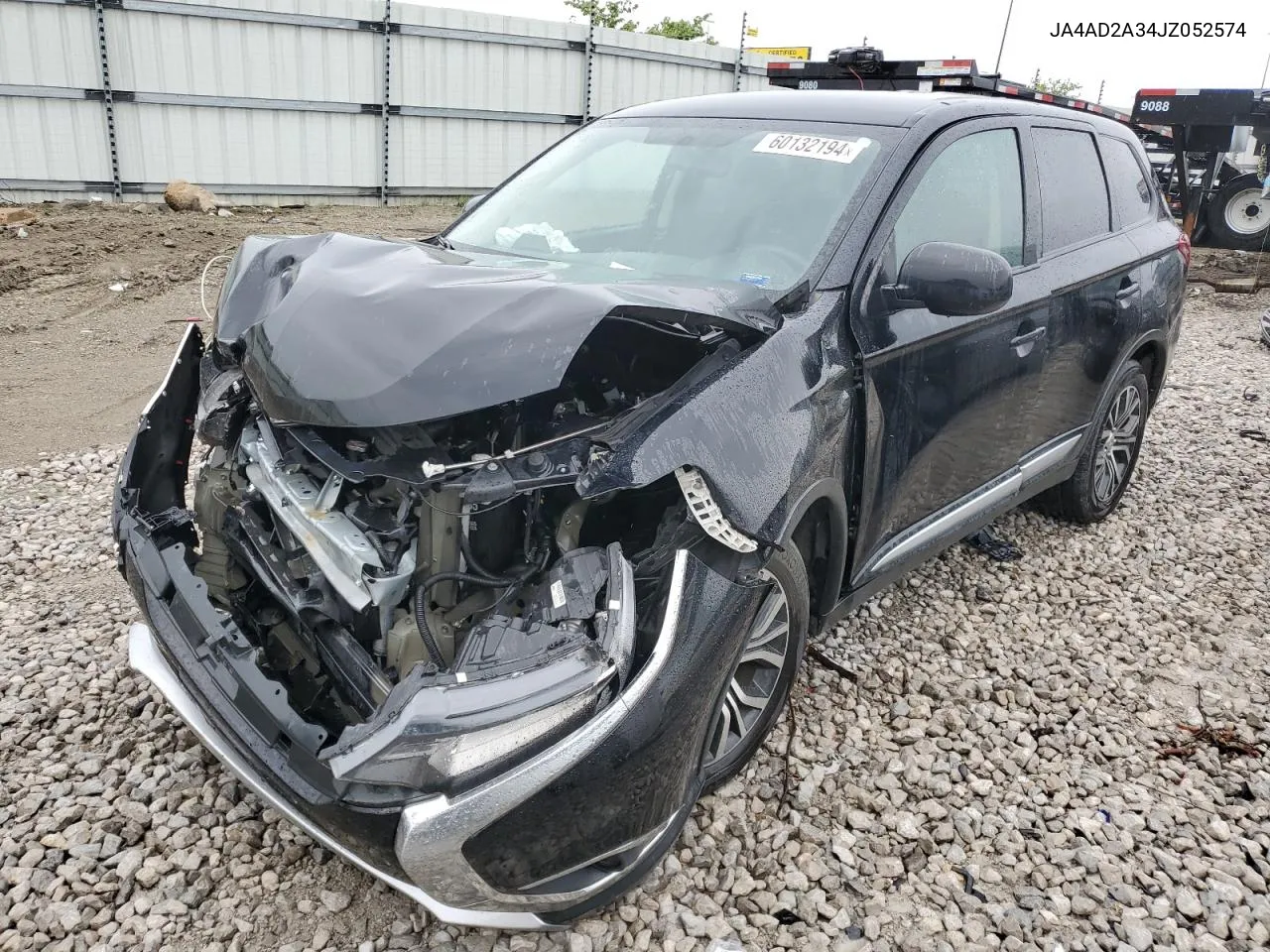 2018 Mitsubishi Outlander Es VIN: JA4AD2A34JZ052574 Lot: 60132194