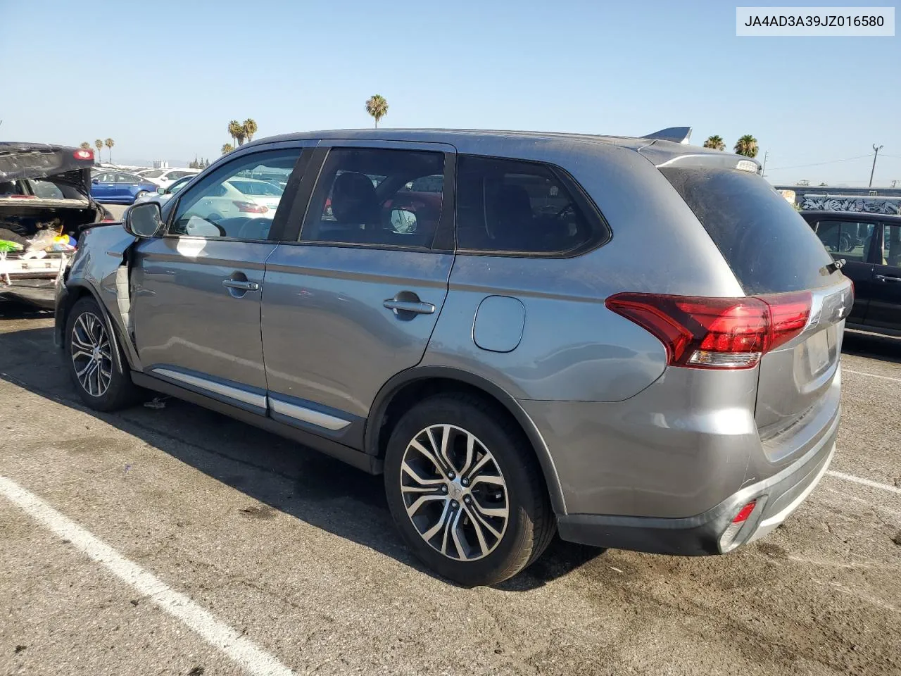 2018 Mitsubishi Outlander Se VIN: JA4AD3A39JZ016580 Lot: 61670774