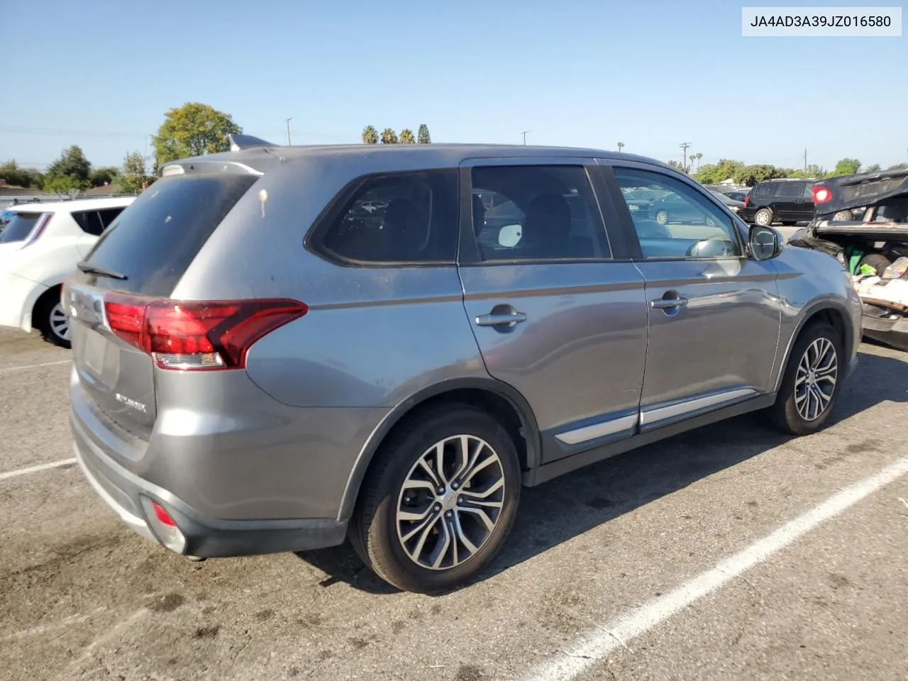 2018 Mitsubishi Outlander Se VIN: JA4AD3A39JZ016580 Lot: 61670774