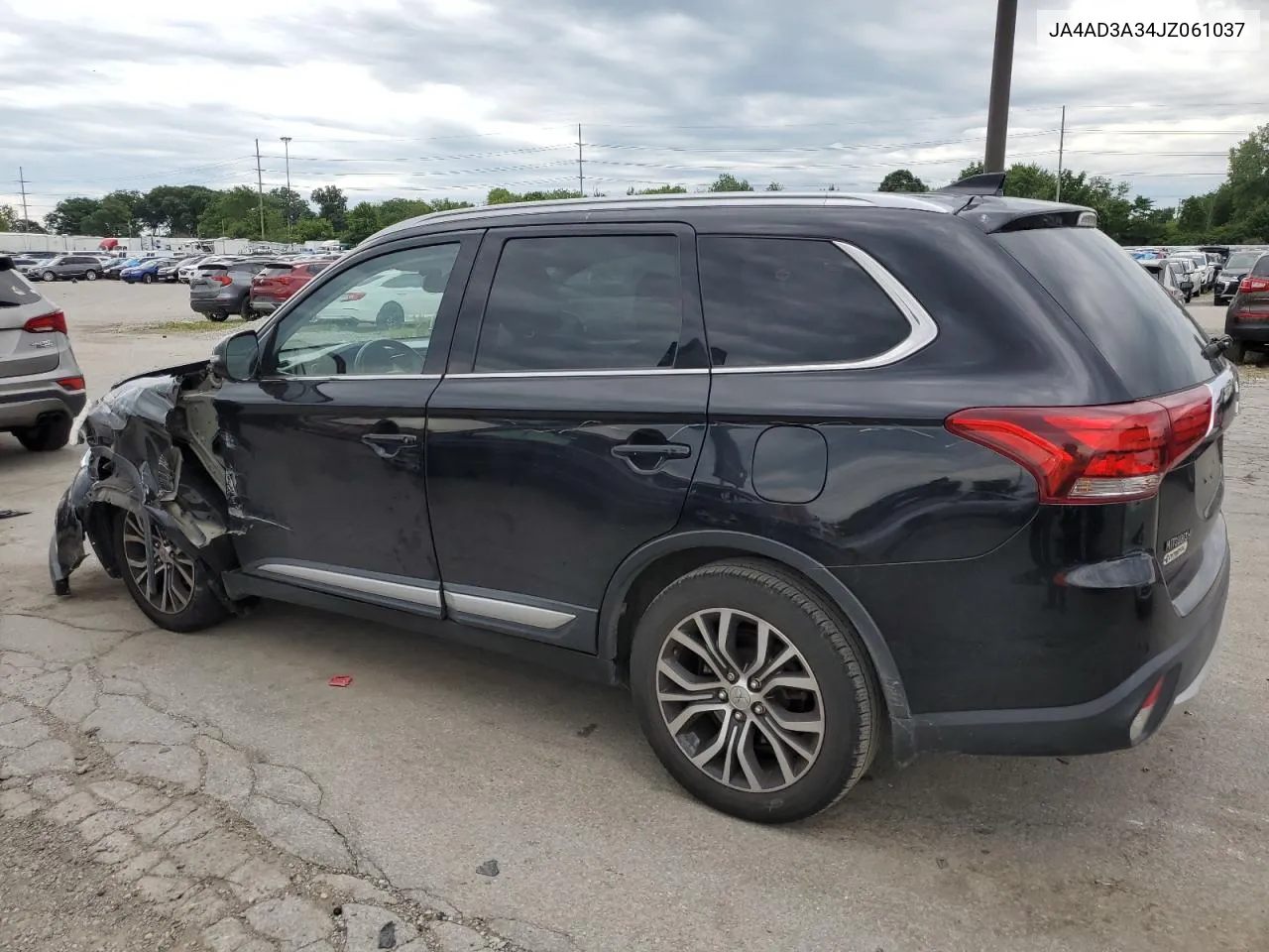 2018 Mitsubishi Outlander Se VIN: JA4AD3A34JZ061037 Lot: 62015924