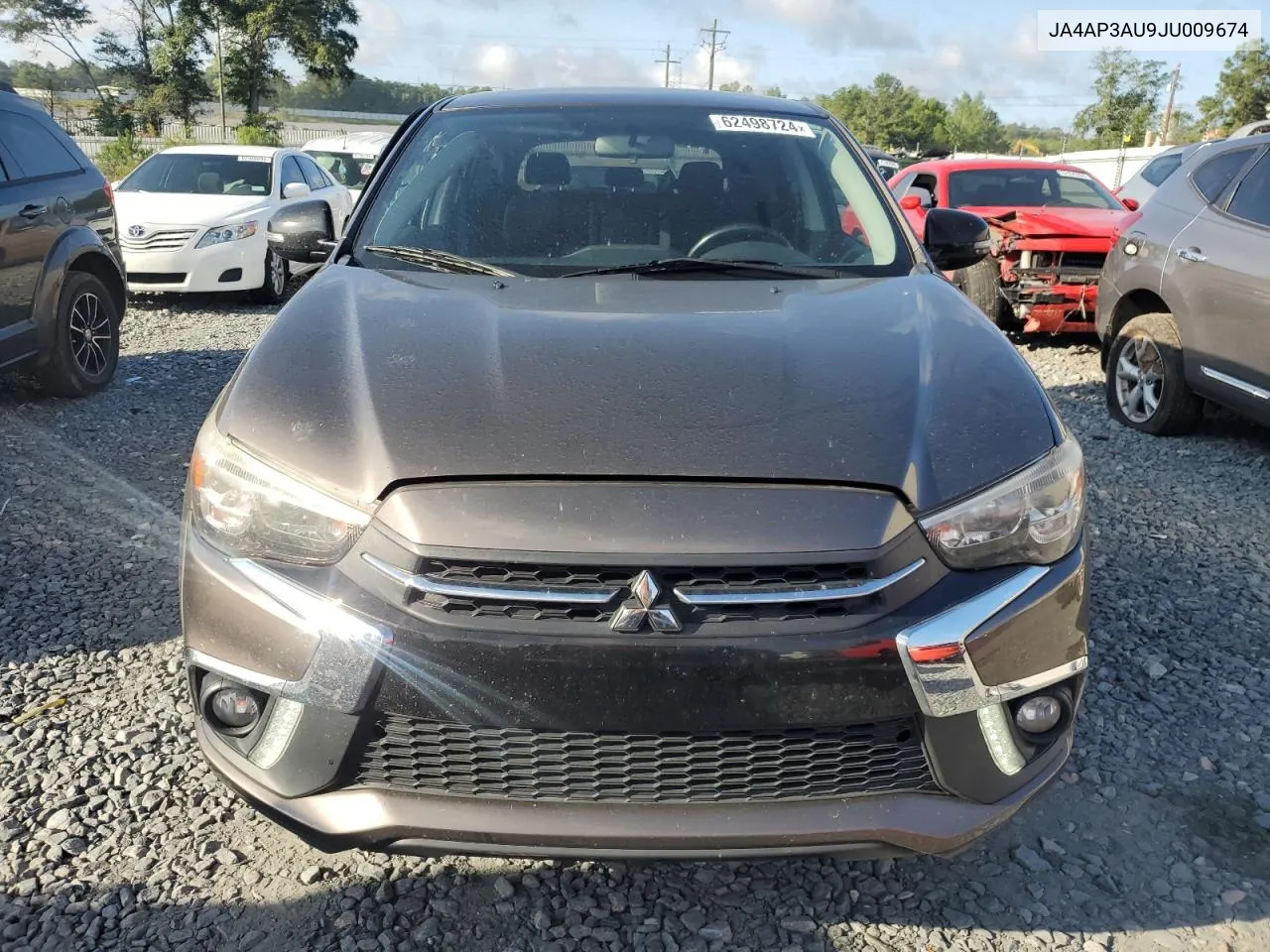 2018 Mitsubishi Outlander Sport Es VIN: JA4AP3AU9JU009674 Lot: 62498724