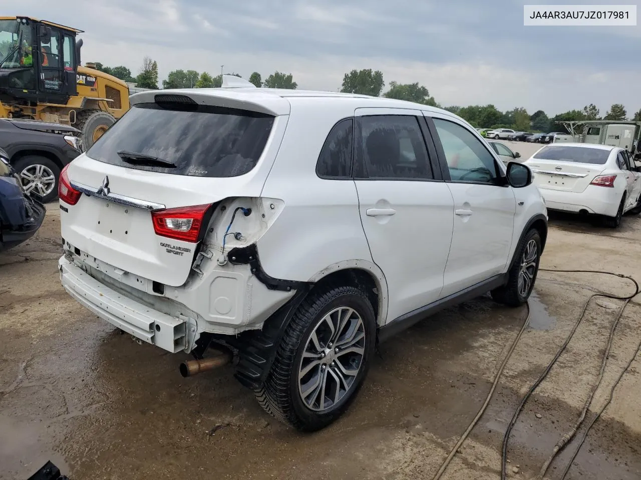 2018 Mitsubishi Outlander Sport Es VIN: JA4AR3AU7JZ017981 Lot: 62544994