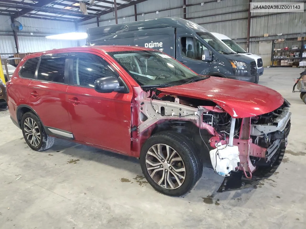 2018 Mitsubishi Outlander Es VIN: JA4AD2A38JZ001143 Lot: 62794944