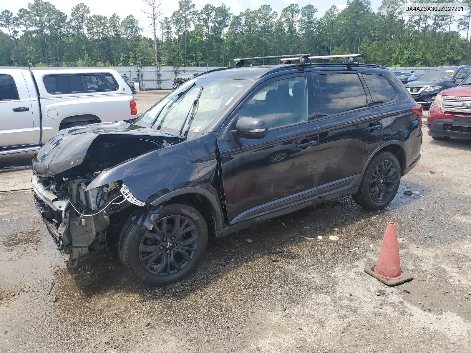 2018 Mitsubishi Outlander Se VIN: JA4AZ3A30JZ027291 Lot: 62881024