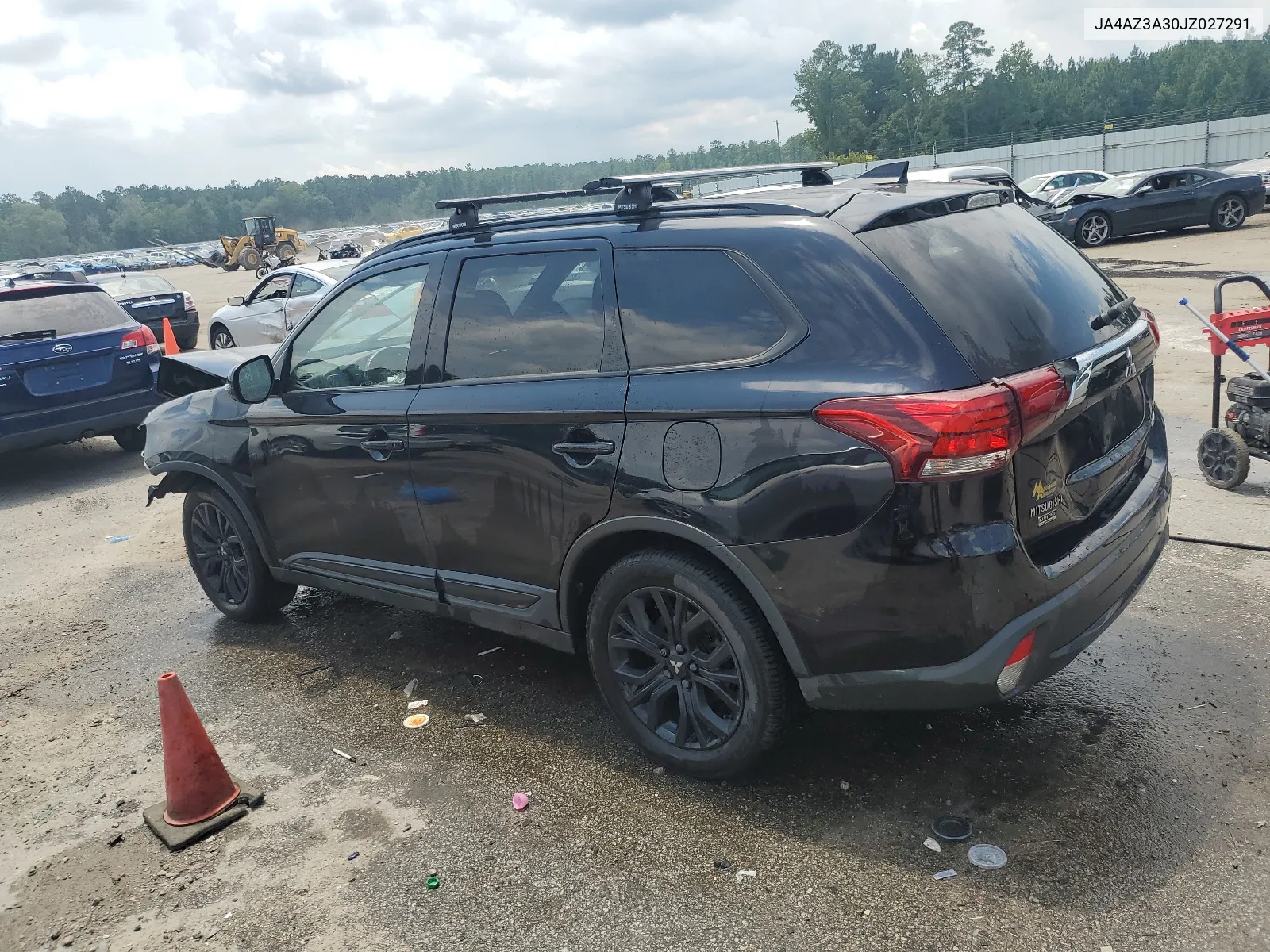 2018 Mitsubishi Outlander Se VIN: JA4AZ3A30JZ027291 Lot: 62881024