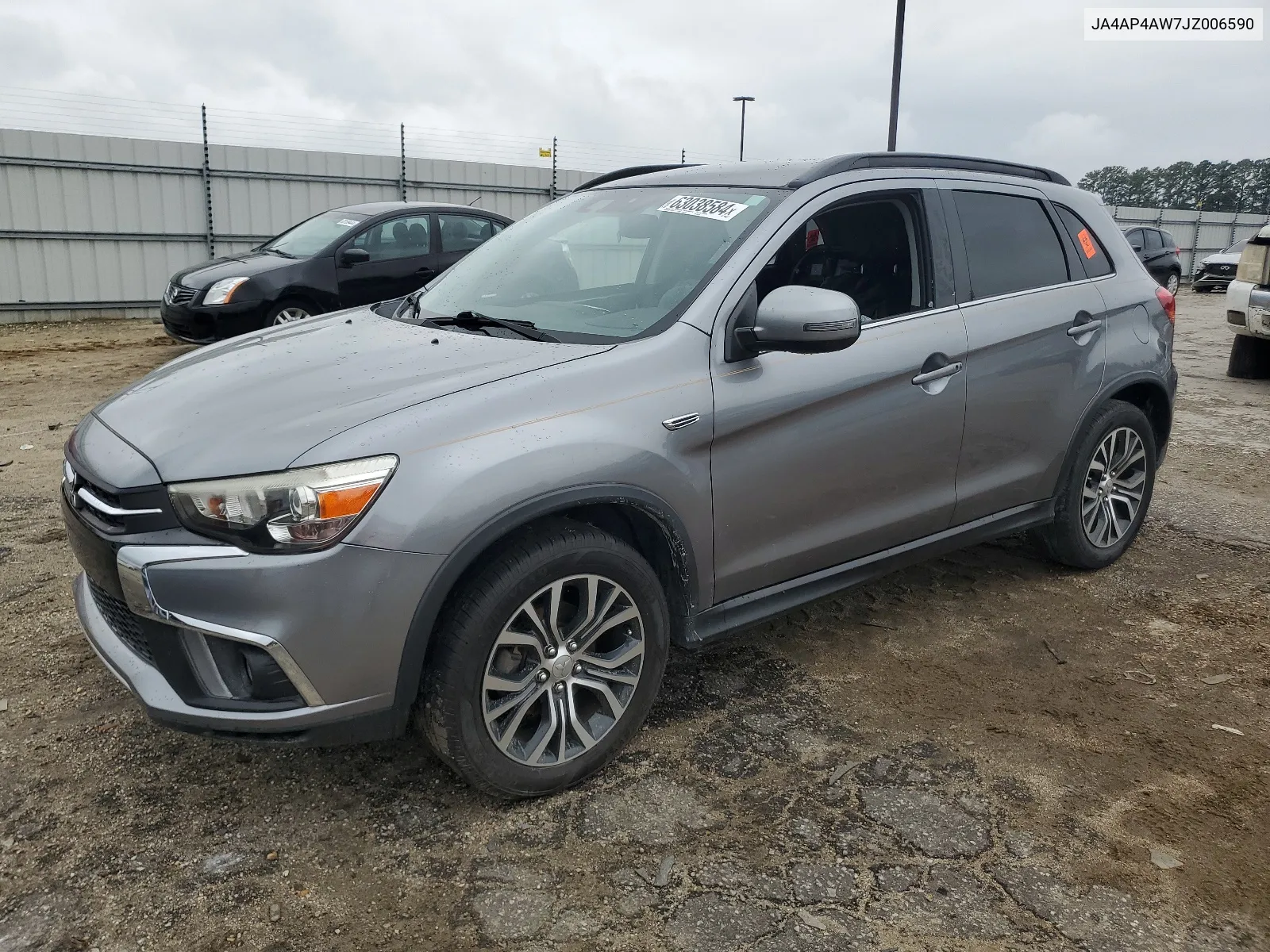 2018 Mitsubishi Outlander Sport Sel VIN: JA4AP4AW7JZ006590 Lot: 63038584