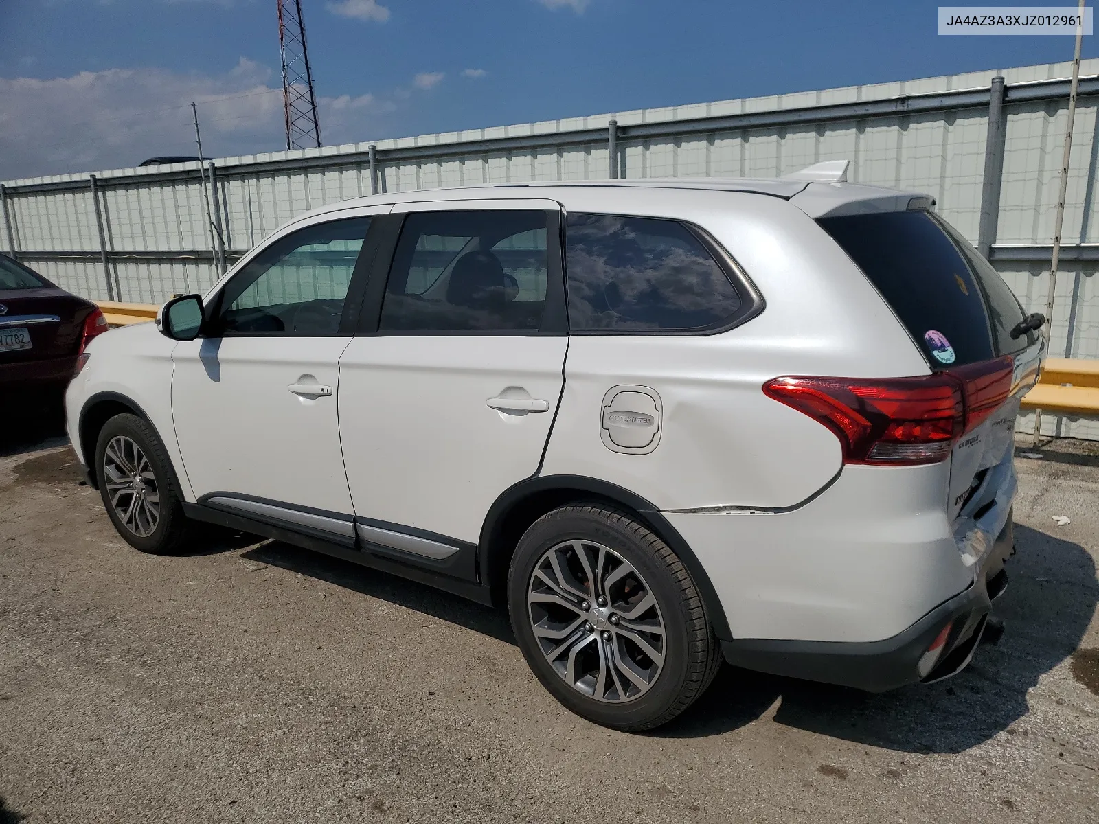 2018 Mitsubishi Outlander Se VIN: JA4AZ3A3XJZ012961 Lot: 63417404