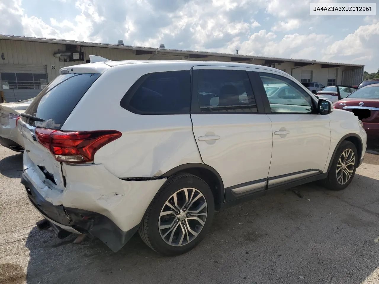 2018 Mitsubishi Outlander Se VIN: JA4AZ3A3XJZ012961 Lot: 63417404