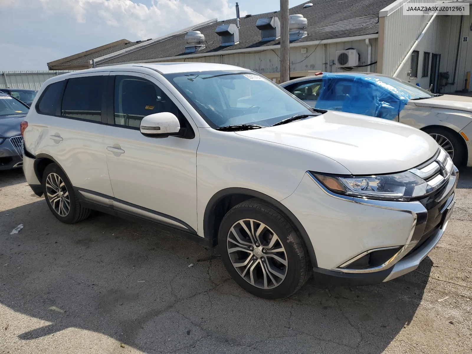 2018 Mitsubishi Outlander Se VIN: JA4AZ3A3XJZ012961 Lot: 63417404