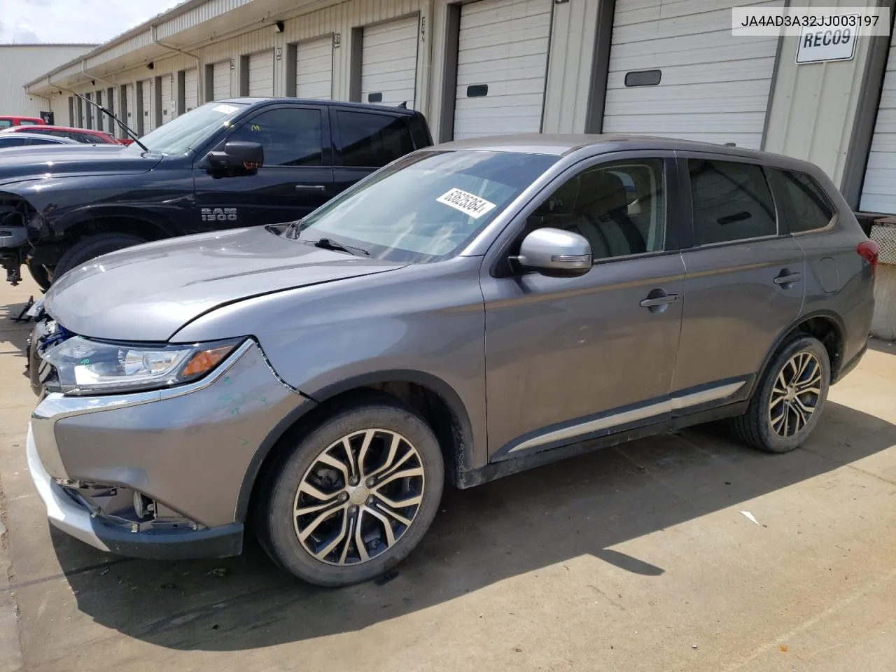 2018 Mitsubishi Outlander Se VIN: JA4AD3A32JJ003197 Lot: 63625364