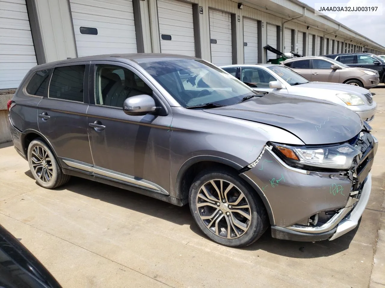 2018 Mitsubishi Outlander Se VIN: JA4AD3A32JJ003197 Lot: 63625364