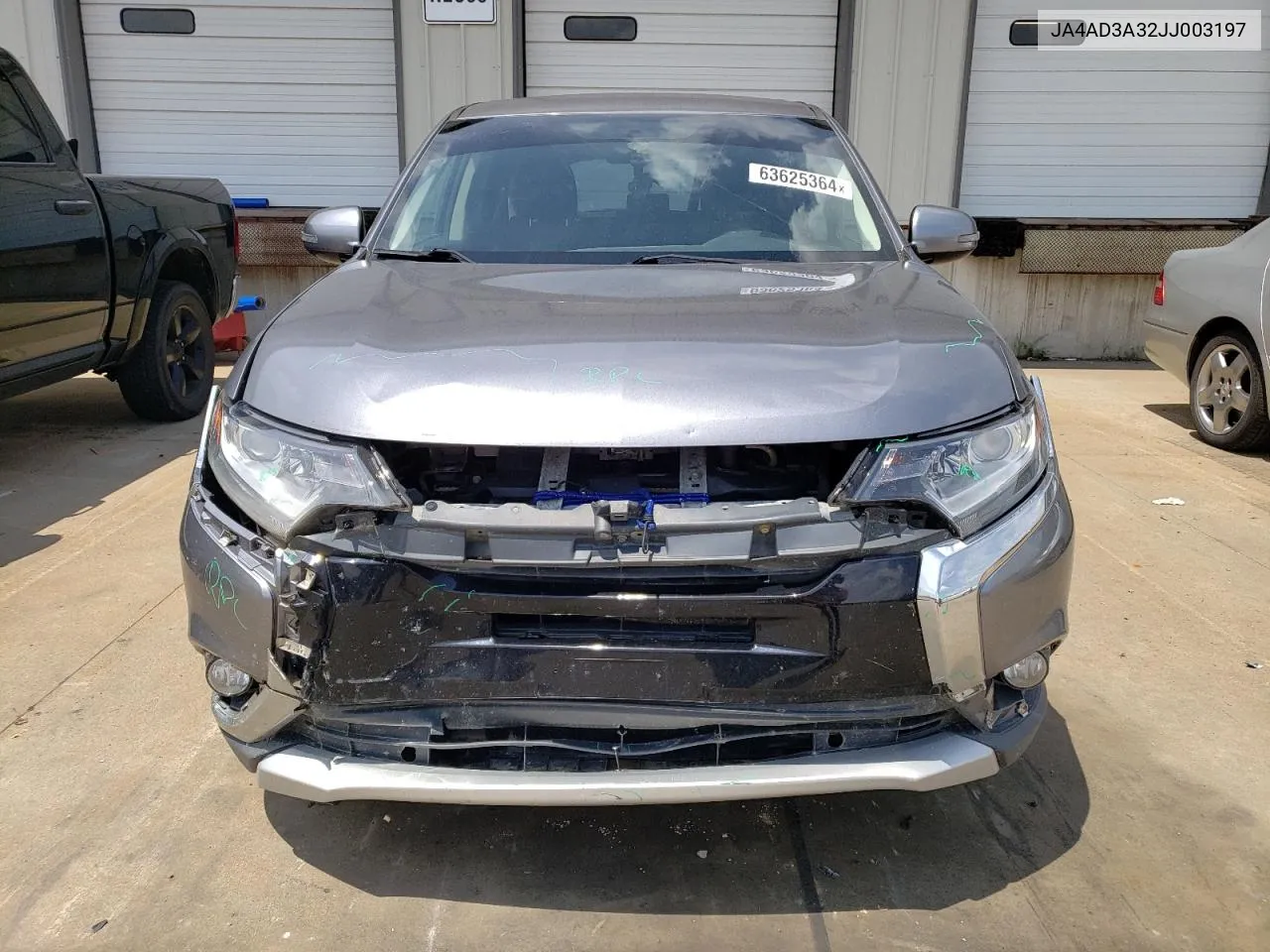 2018 Mitsubishi Outlander Se VIN: JA4AD3A32JJ003197 Lot: 63625364