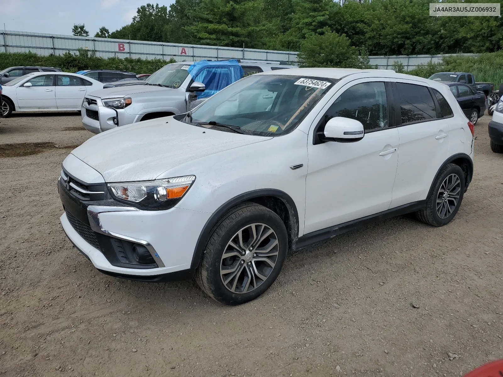 2018 Mitsubishi Outlander Sport Es VIN: JA4AR3AU5JZ006932 Lot: 63754624